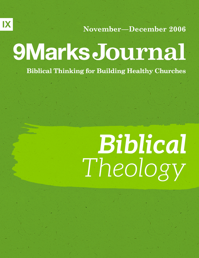 Biblical Theology - 9Marks : 9Marks