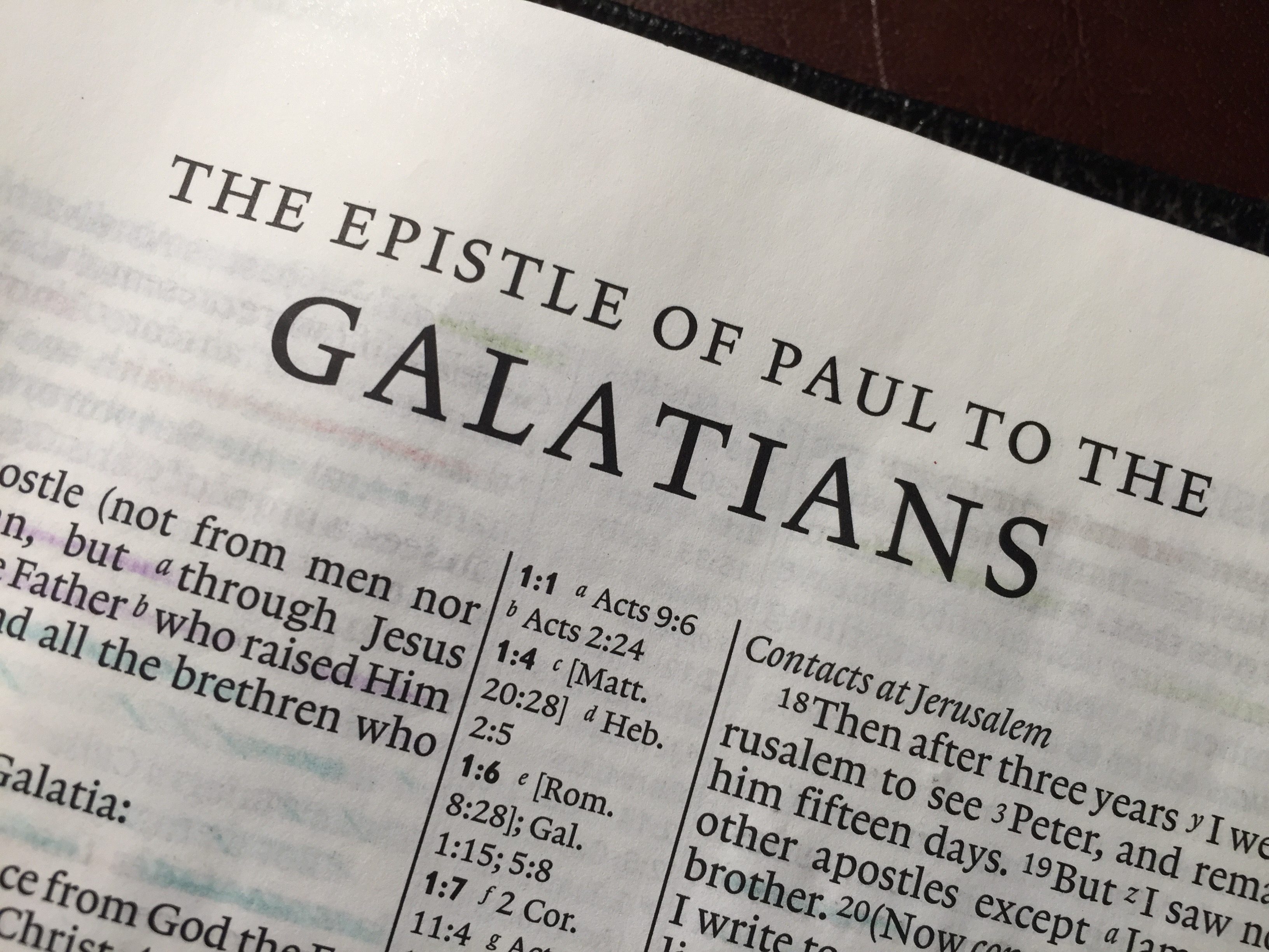 3 Reasons You Should Preach Through Galatians 9marks